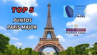 GREENWEEZ PARIS MAJOR  TOP 5 MEJORES PUNTOS  PREMIER PADEL 2024 [upl. by Iloj]