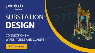 Substation design connections  wires tubes and clamps [upl. by Howes]