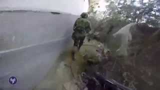 POV Footage of Special Forces Storming Building in Gaza [upl. by Myrlene]