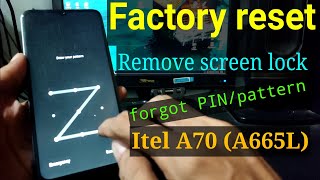 Factory Reset Itel A70 A665L [upl. by Brenda]