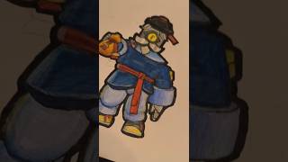 Drawing Barley🍾🤖🌀 blawlstars [upl. by Reprah]