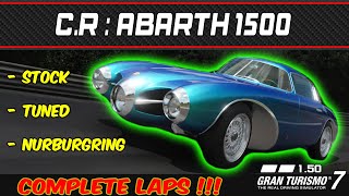 GT7  Clean Run Abarth 1500  Gran Turismo 7  152 [upl. by Markowitz]