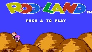 RodLand  NES Gameplay PAL [upl. by Haskell642]