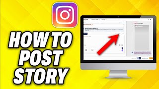 How To Post Instagram Story From Laptop or PC 2024 [upl. by Adnoel34]