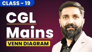 SSC CGL Mains 2024  SSC CGL Reasoning  Venn Diagram  Reasoning Class19  Reasoning by Arun Sir [upl. by Sivad785]