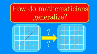 The art of generalization in Mathematics  DDC 4 [upl. by Kirby]