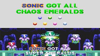 Sonic 3 amp Knuckles All 14 Special Stages 2 HD [upl. by Eenalem]