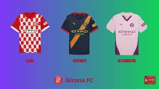 Equipaciones de los equipos de la liga Easports 20242025 [upl. by Bartholomeo]