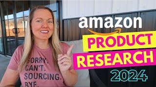 How to Research Products to Sell On Amazon with Retail Arbitrage in 2024 [upl. by Wieren]