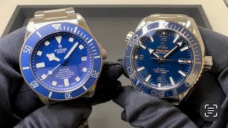 Tudor Pelagos vs Omega Planet Ocean [upl. by Analla]