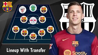 Barcelona Transfer Targets amp Their Position Under Hansi Flick 💥 Barcelona Transfer News [upl. by Kieran]