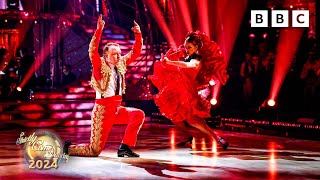 Chris McCausland and Dianne Buswell Paso Doble to El Gato Montes by Ramon Cortez ✨ BBC Strictly 2024 [upl. by Vahe]