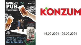 Konzum katalog HR  1609  29092024 [upl. by Skardol]