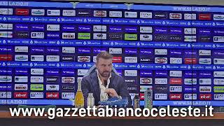 16092024 LazioVerona Conferenza stampa zanetti post match [upl. by Sonnie761]