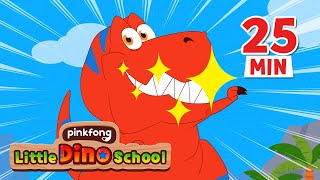 Here Comes the TRex  Tyrannosaurus Rex Song  Dinosaur Song  Pinkfong Dinosaurs for Kids [upl. by Hutchinson]