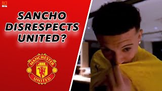 SANCHO SAGA ENDS WITH A KISS  United vs Spurs preview amp more [upl. by Eugene]