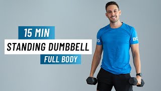 15 MINUTE ARM WORKOUT DUMBBELLS ONLY [upl. by Adiuqram]