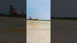 Flight AirAsia From KULYIAaviationairasiaairplaneshorts [upl. by Dukey]