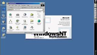 Windows NT 50 Beta 2 Build 1906 in Virtual PC [upl. by Ecidnarb156]