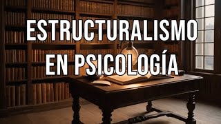 ¿Qué es el Estructuralismo en Psicología [upl. by Naenej4]