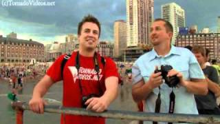 Storm Chasing in Mar Del Plata Argentina [upl. by Roux985]