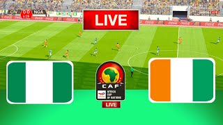 IVE🔴 Nigeria Vs Côte dIvoire  Africa Cup of Nations  Final  Live Football Match Today [upl. by Blanding118]