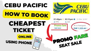 how to find cheapest ticket in Cebu Pacific philippinesairlines cebupacific [upl. by Ilohcin602]