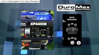 DuroMax XP4400E 4400 Watt Portable Generator Review [upl. by Leith]