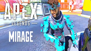 Apex Legends  MIRAGE RANKED Gameplay Win No commentary [upl. by Yendic444]