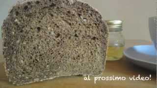 Ricetta PANE ai 7 cereali con macchina del paneCereals bread for bread machines [upl. by Eustashe]