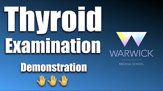 Thyroid Examination Demonstration [upl. by Pavlish]