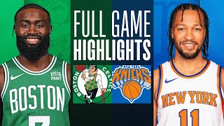 CELTICS at KNICKS  FULL GAME HIGHLIGHTS  February 24 2024 [upl. by Kciredes]