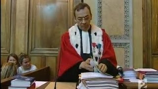 Affaire Patrick Dils  Réquisition de lavocat général dans le procès Dils  Archive INA [upl. by Nnaarual]