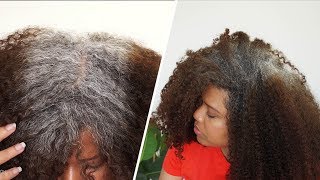 TRANSITIONING TO GREY NATURAL HAIR  6 MONTHS UPDATE  Samantha Pollack [upl. by Hsepid]