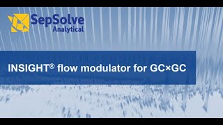 SepSolve Analyticals INSIGHT flow modulator for GCxGC [upl. by Maril39]