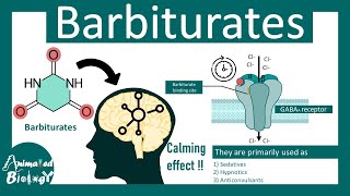 Barbiturates  Mechanism of action of Barbiturates  use and side effects of barbiturates [upl. by Nylcsoj]