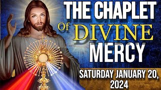 THE CHAPLET of DIVINE MERCY 🙏 Saturday January 20 2024 [upl. by Yrrok]