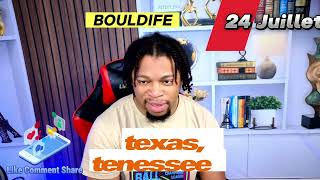 BOUL CHO KRAZEBANK TEXAS AK TENESSEE 24 JUILLET 2024 boulcho [upl. by Ranita]