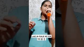 Lag Ja Gale 3लग जा गले के latamangeshkar song manojkumar oldsongs trending viralshorts song [upl. by Irvin]