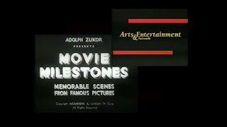 Arts and Entertainment Channel quotMovie Milestonesquot 1936  1986 Promos [upl. by Aleedis732]