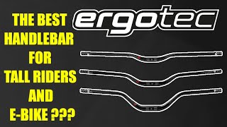 ERGOTEC RISER BAR 70  Best Handlebar With High Rise For Tall People And EBike [upl. by Suhpesoj]