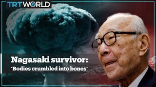 Nagasaki atomic bomb survivor recounts horrific aftermath [upl. by Letnuhs]