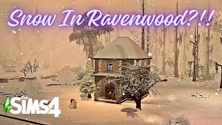 Snow in Ravenwood Sims 4 mod Review [upl. by Noletta]