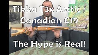 Tikka T3x Arctic  Canadian Rangers C19 Rifle 762  308 Win [upl. by Eneli863]