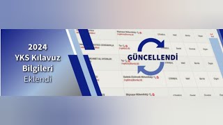 YÖK ATLAS GÜNCELLENDİ  Bölümlerin 2024 Resmi Sıralamaları Ek Tercih Yapacaklar Dikkat [upl. by Giles]