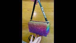 Demanding party glitzy bag available bag partywearclutch handbags clutchbagsforweddings design [upl. by Edythe]