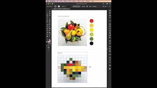 create object mosaic in adobe illustrator shorts short adobe illustrator [upl. by Anile129]