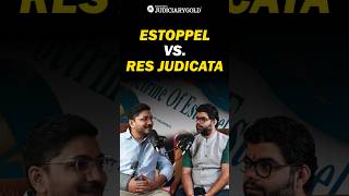 Estoppel vs Res Judicata  What’s the Difference 🤔⚖️ [upl. by Eppie]