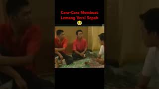 CaraCara Membuat Lemang Versi Sepah😂 sepahtu [upl. by Mcgray]