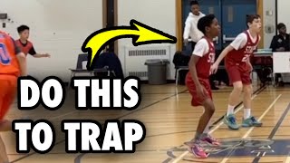 Half Court Trap Tips For Basketball [upl. by Winser]